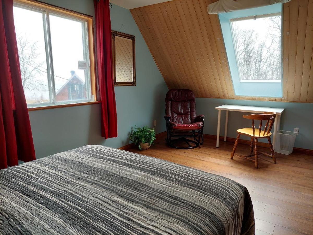 Villa La Nef Bleue Tadoussac Exterior foto