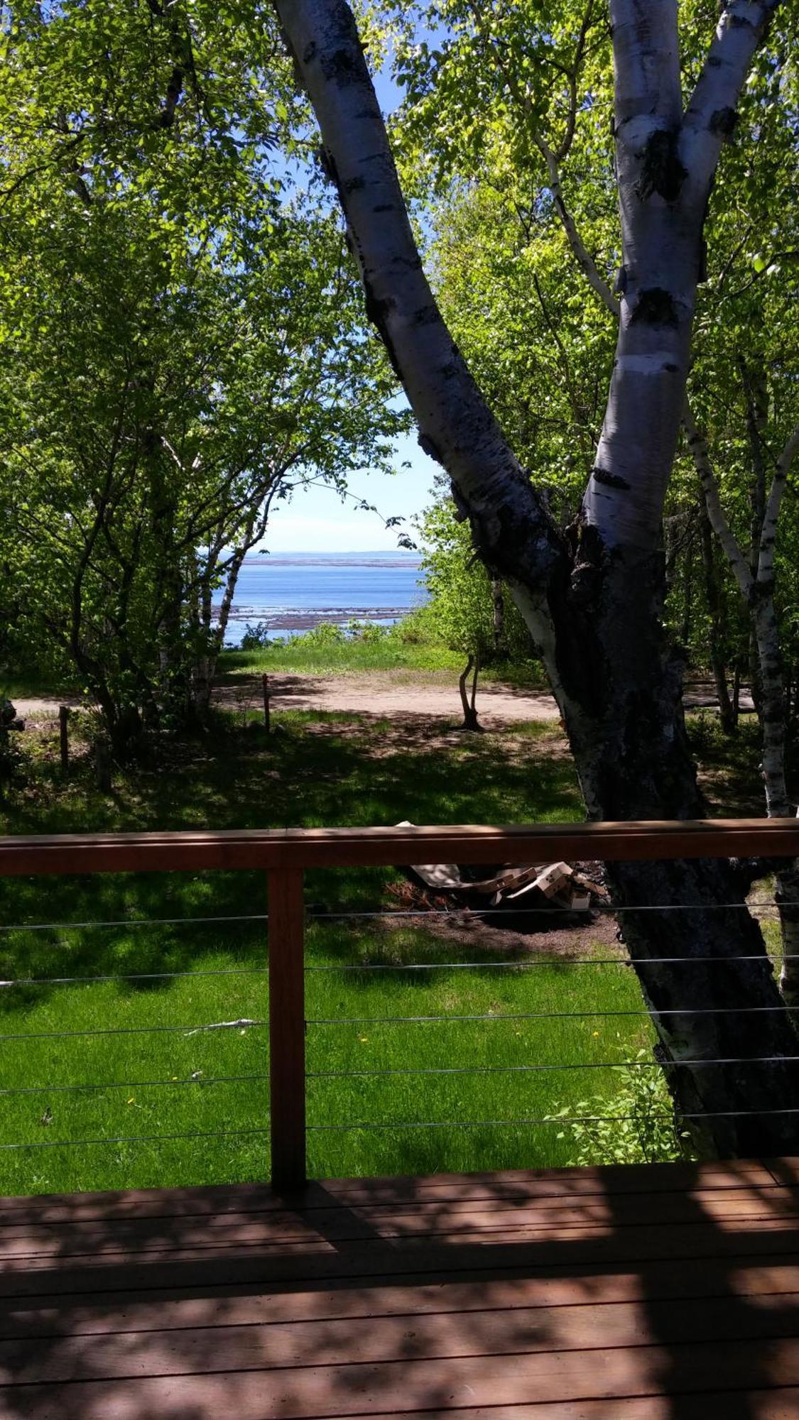 Villa La Nef Bleue Tadoussac Exterior foto